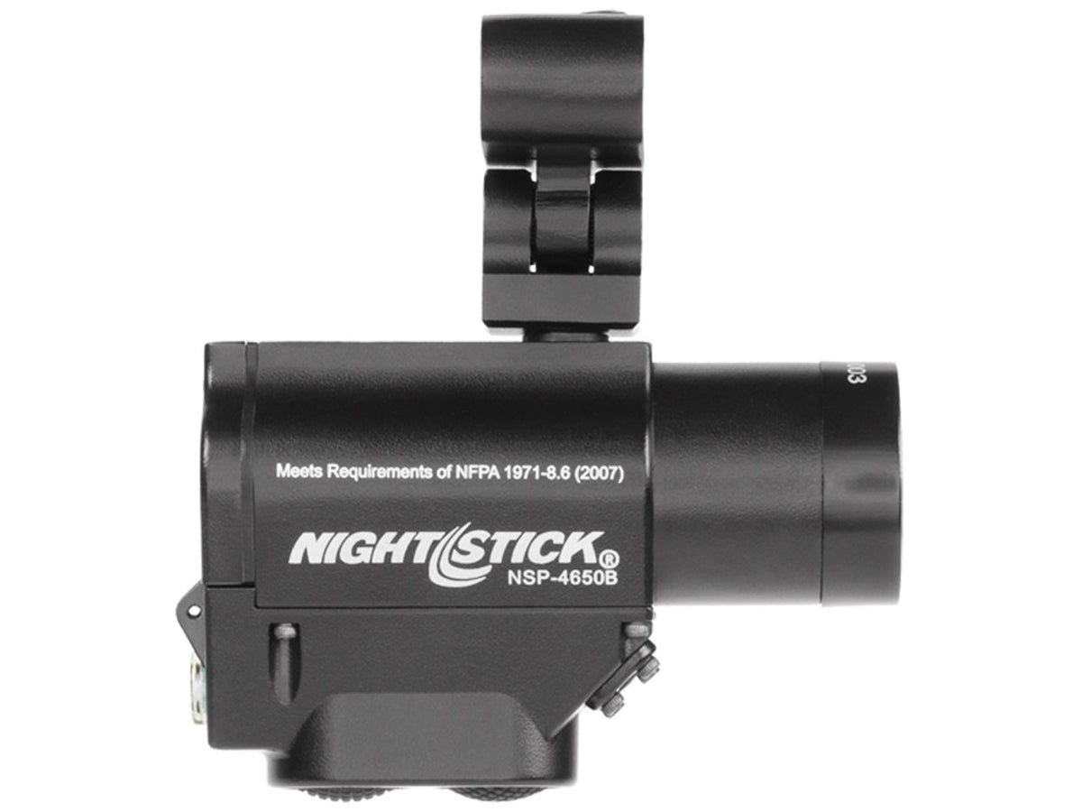 Nightstick Helmet Mounted Multi-Function LED Dual-Light Flashlight220 Lumens Black NSP-4650B
