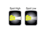 Nightstick Intrinsically Safe Dual-Function 3AAA LED Headlamp AAA White 60 Lumens Green XPP-5450G