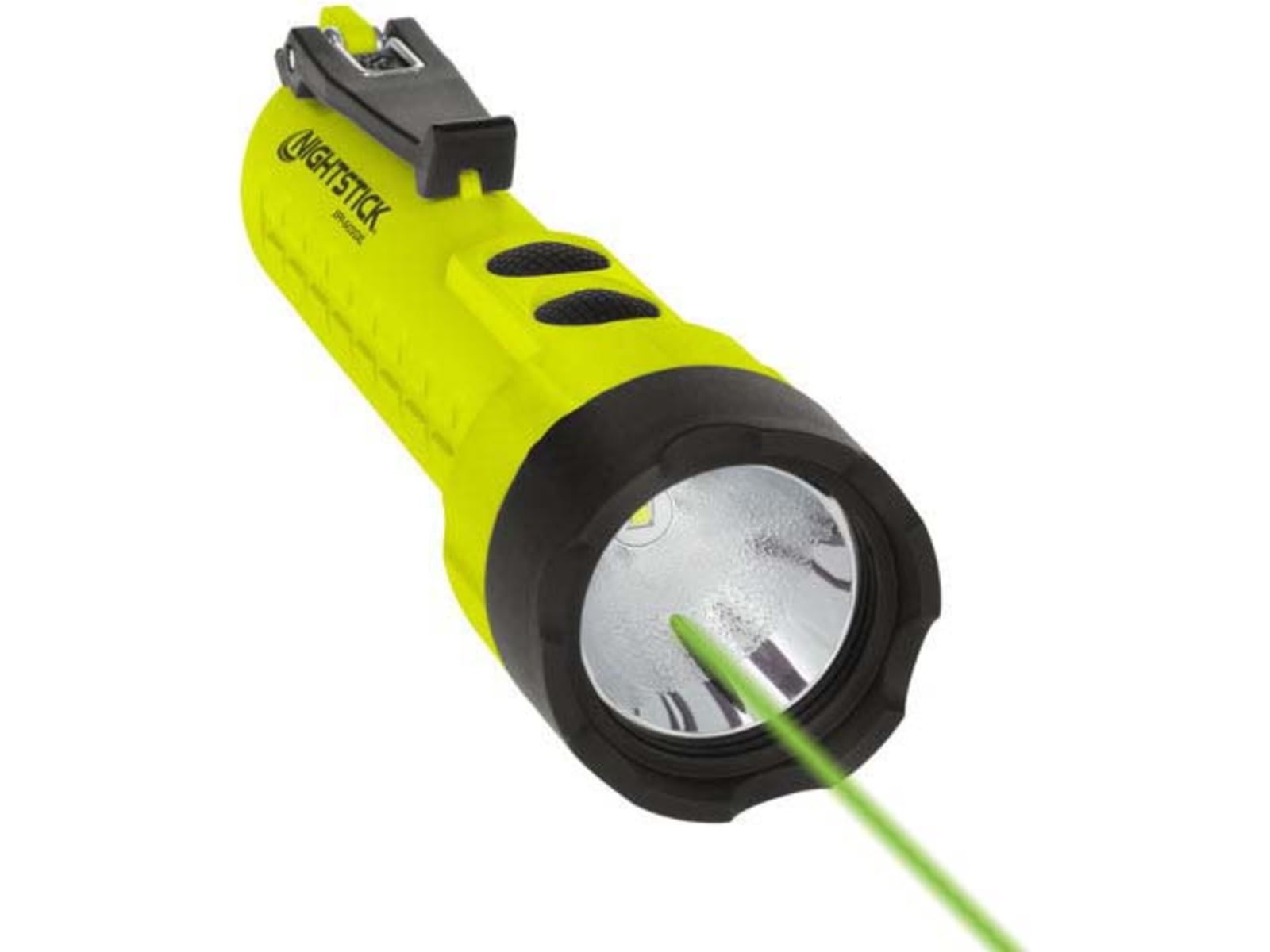 Nightstick Intrinsically Safe LED Flashlight w/Green Laser AA LED White 210 Lumens IS Green/Black XPP-5422GXL