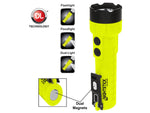 Nightstick Intrinsically Safe Permissible Dual-Light Flashlight w/Dual Magnets - Rechargeable Green XPR-5522GM