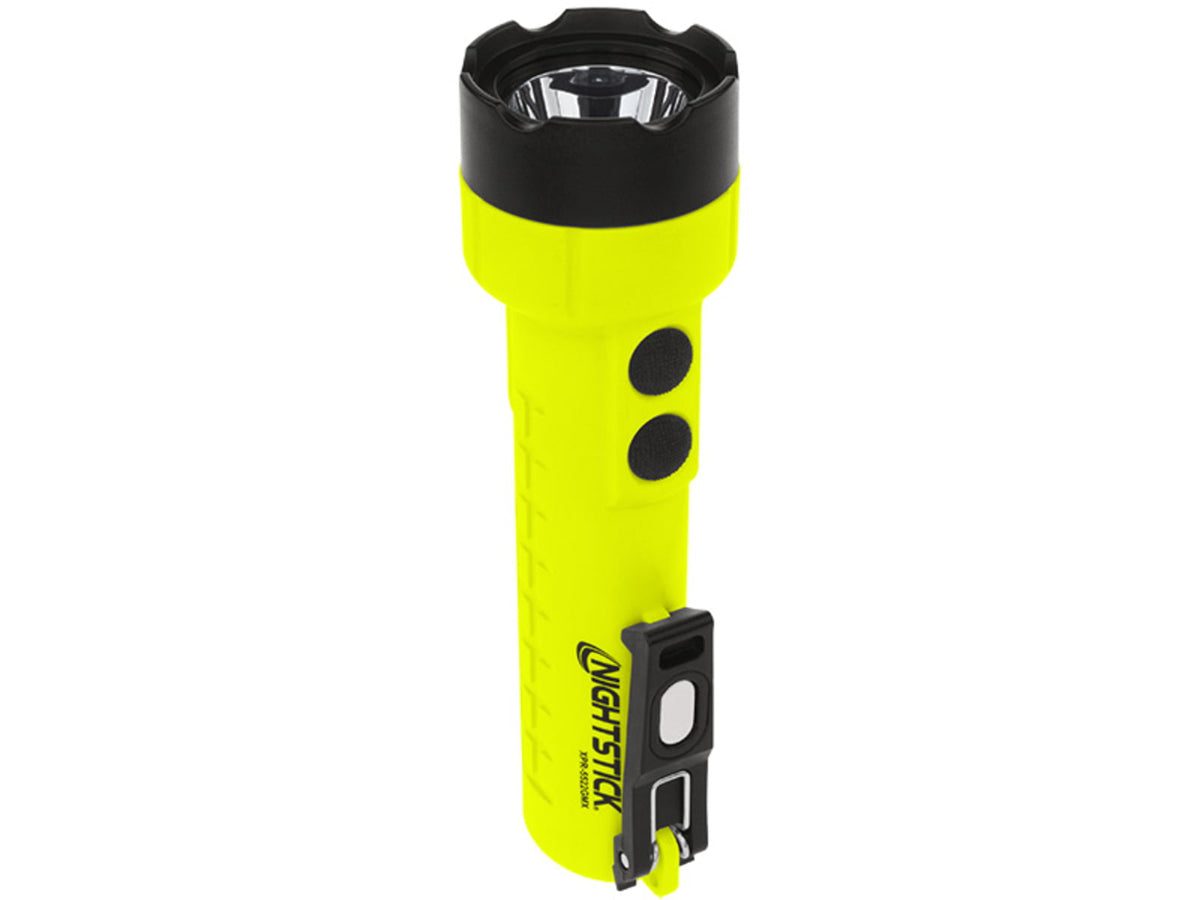 Nightstick Intrinsically Safe Permissible Dual-Light Flashlight w/Dual Magnets - Rechargeable Green XPR-5522GM