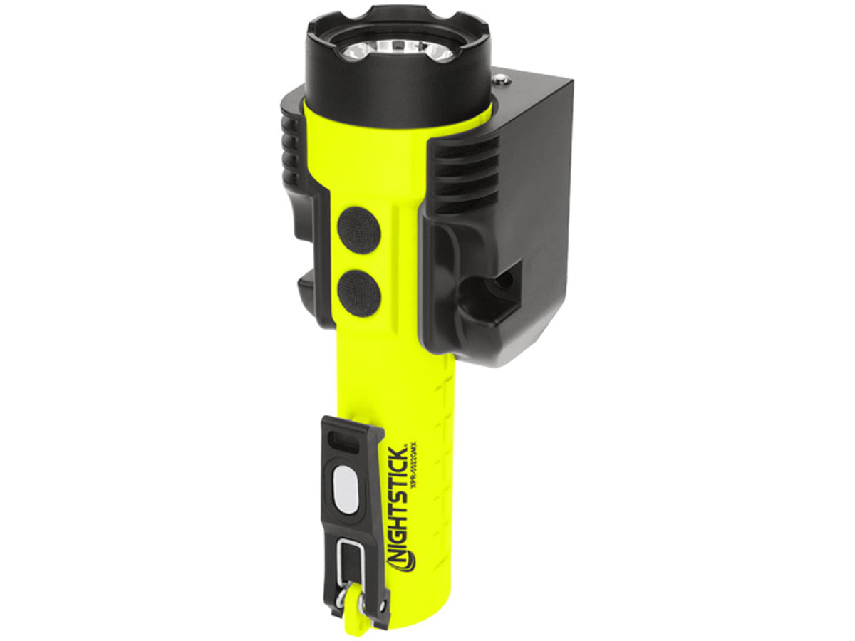 Nightstick Intrinsically Safe Permissible Dual-Light Flashlight w/Dual Magnets - Rechargeable Green XPR-5522GM