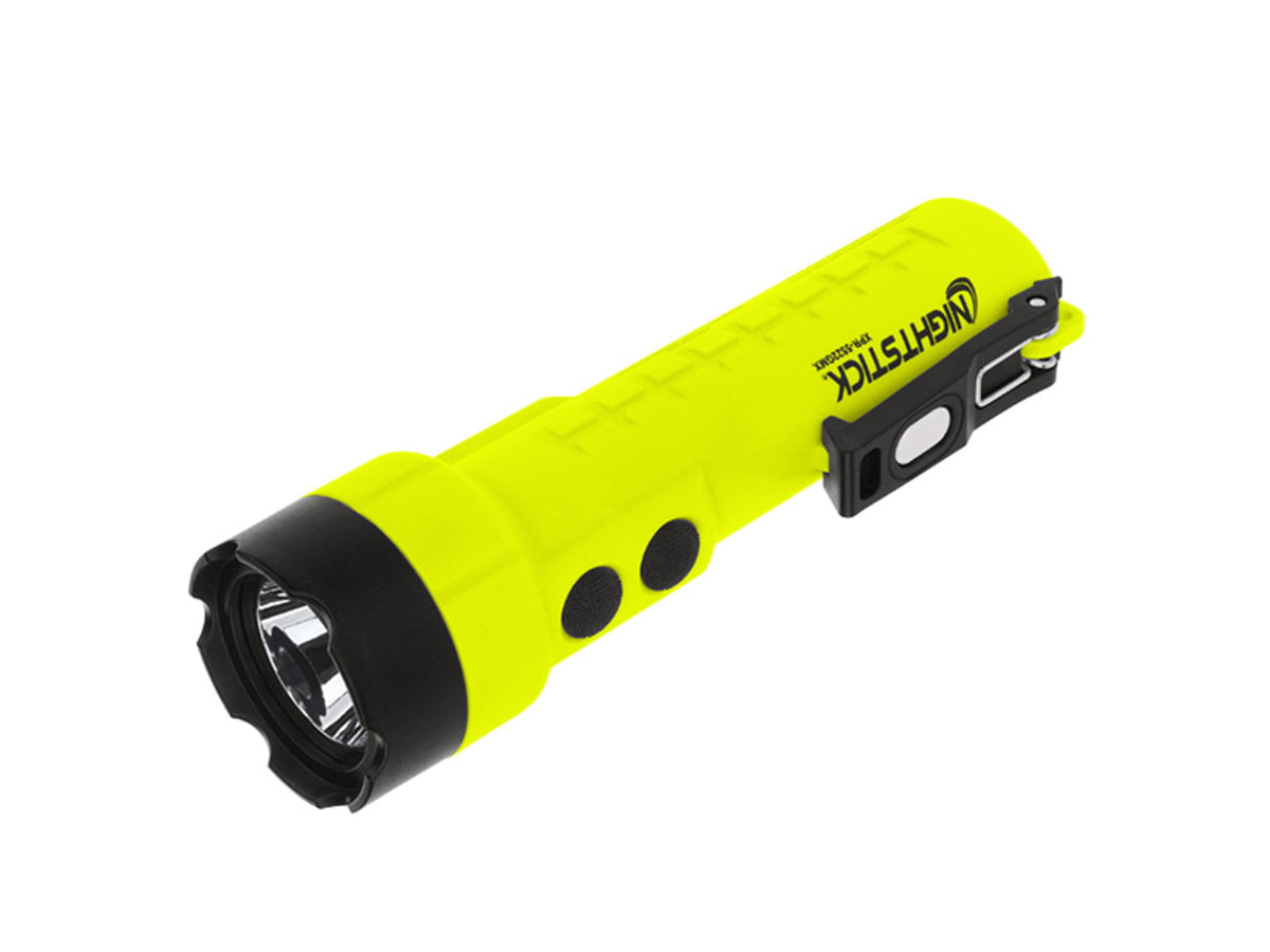 Nightstick Intrinsically Safe Permissible Dual-Light Flashlight w/Dual Magnets - Rechargeable Green XPR-5522GM