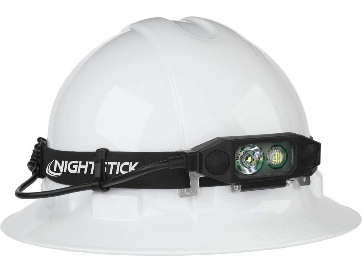 Nightstick Low-Profile Dual-Light Headlamp Black NSP-4616B