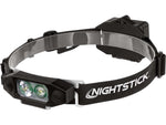 Nightstick Low-Profile Dual-Light Headlamp Black NSP-4616B