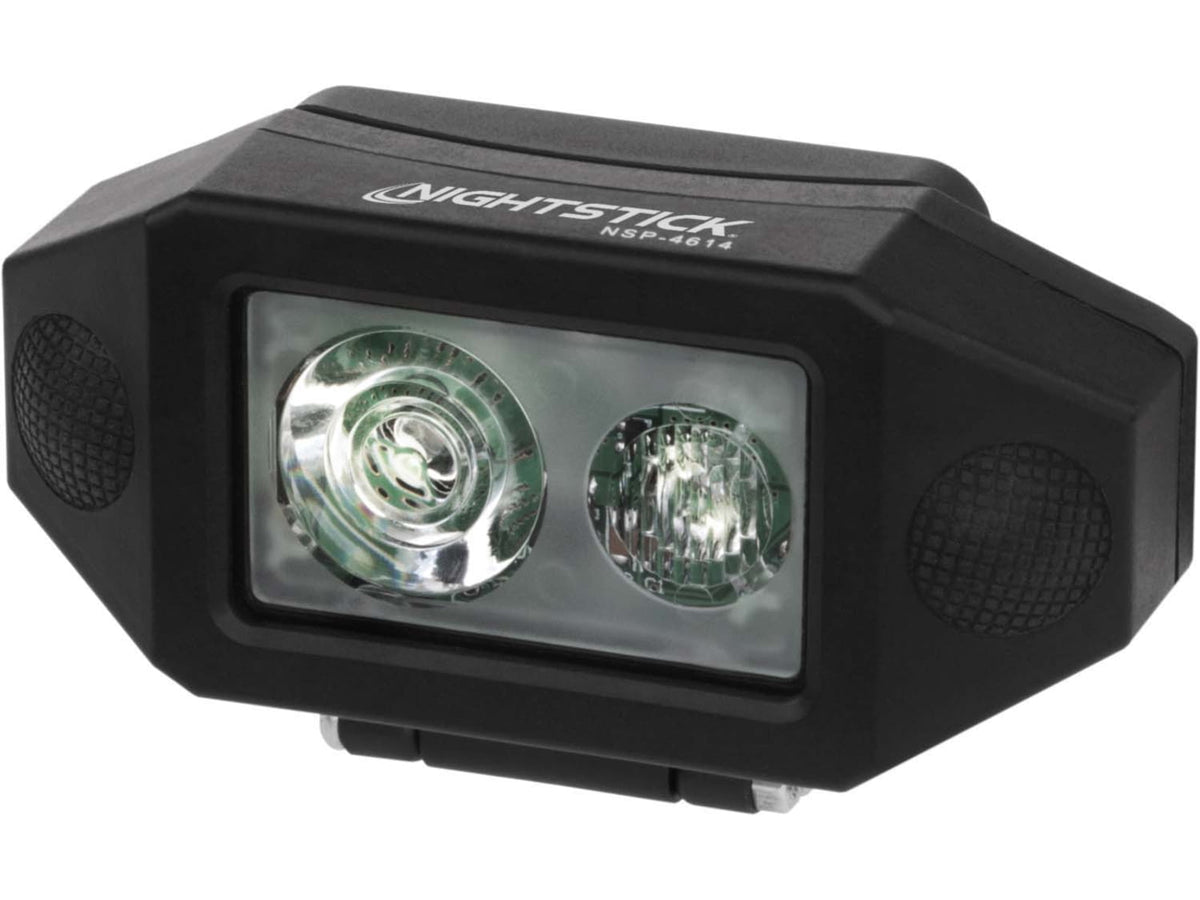 Nightstick Low-Profile LED Multi-Function Dual-Light Headlamp150 Lumens Black NSP-4614B