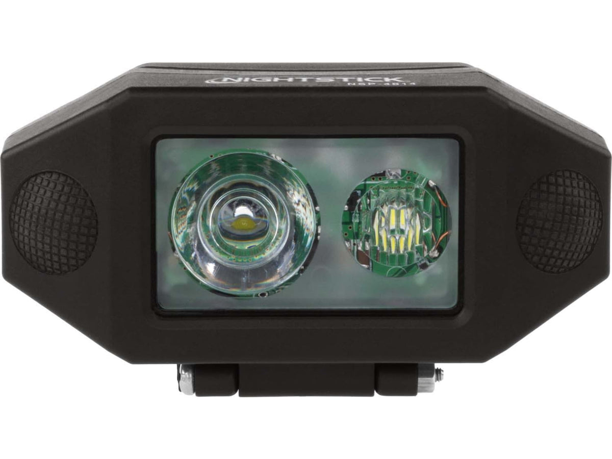 Nightstick Low-Profile LED Multi-Function Dual-Light Headlamp150 Lumens Black NSP-4614B