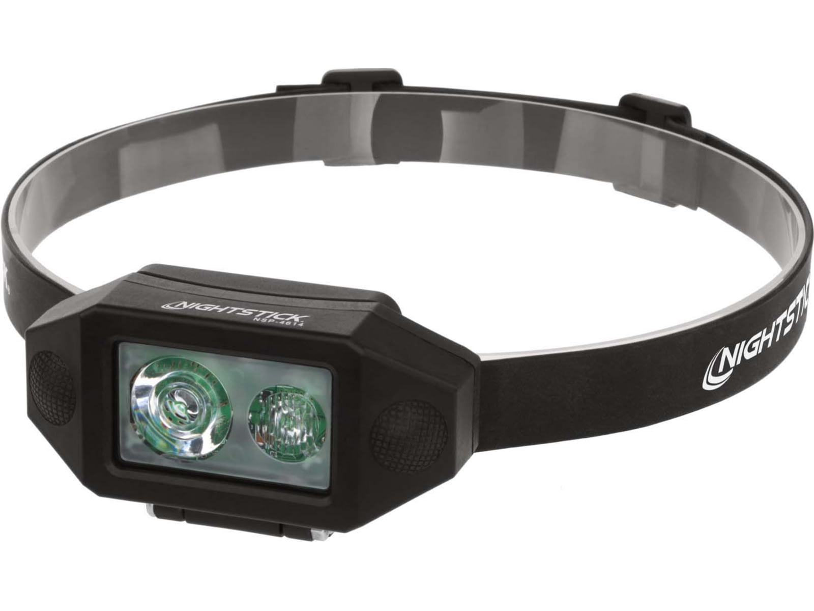 Nightstick Low-Profile LED Multi-Function Dual-Light Headlamp150 Lumens Black NSP-4614B