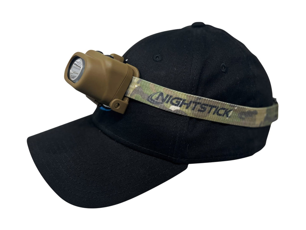 Nightstick Multi-Function LED Headlamp AAA White/Red/Green 210 Lumens Flat Dark Earth NSP-4610C