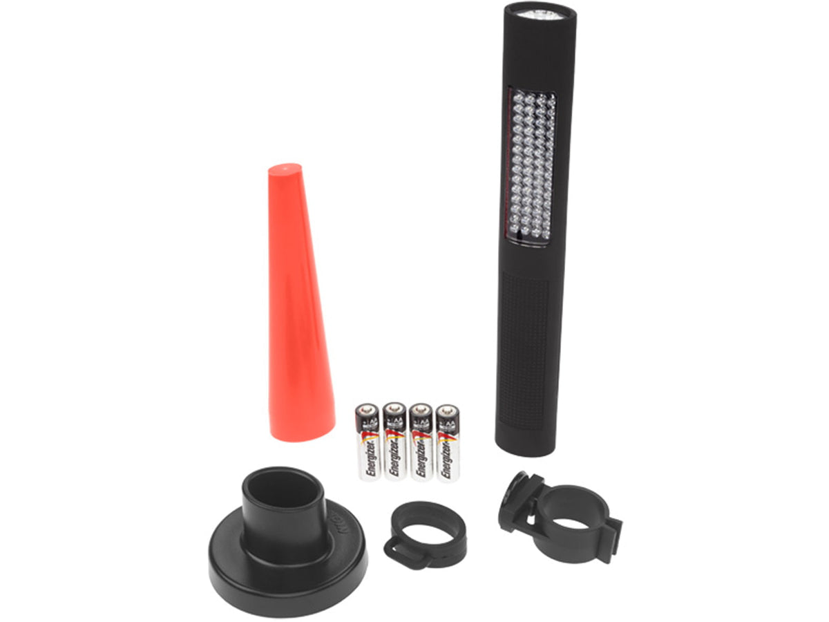 Nightstick Safety Light/Flashlight Combo Kit Black NSP-1170-K01