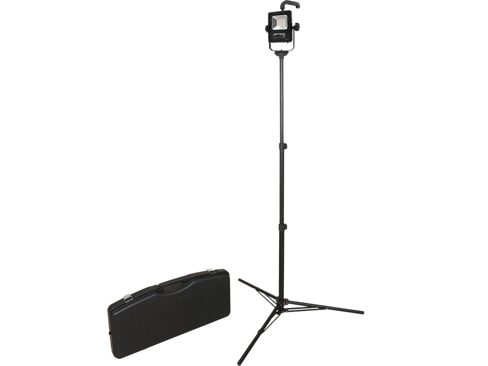 Nightstick Rechargeable LED Scene Light Kit w/ Magnetic Base Integrated Li-ion White 1200 LuMen's Black NSR-1516C