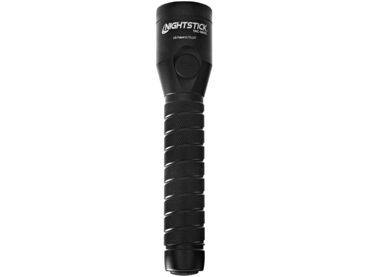 Nightstick Metal Dual-Switch Tactical Flashlight Black TAC-660XL