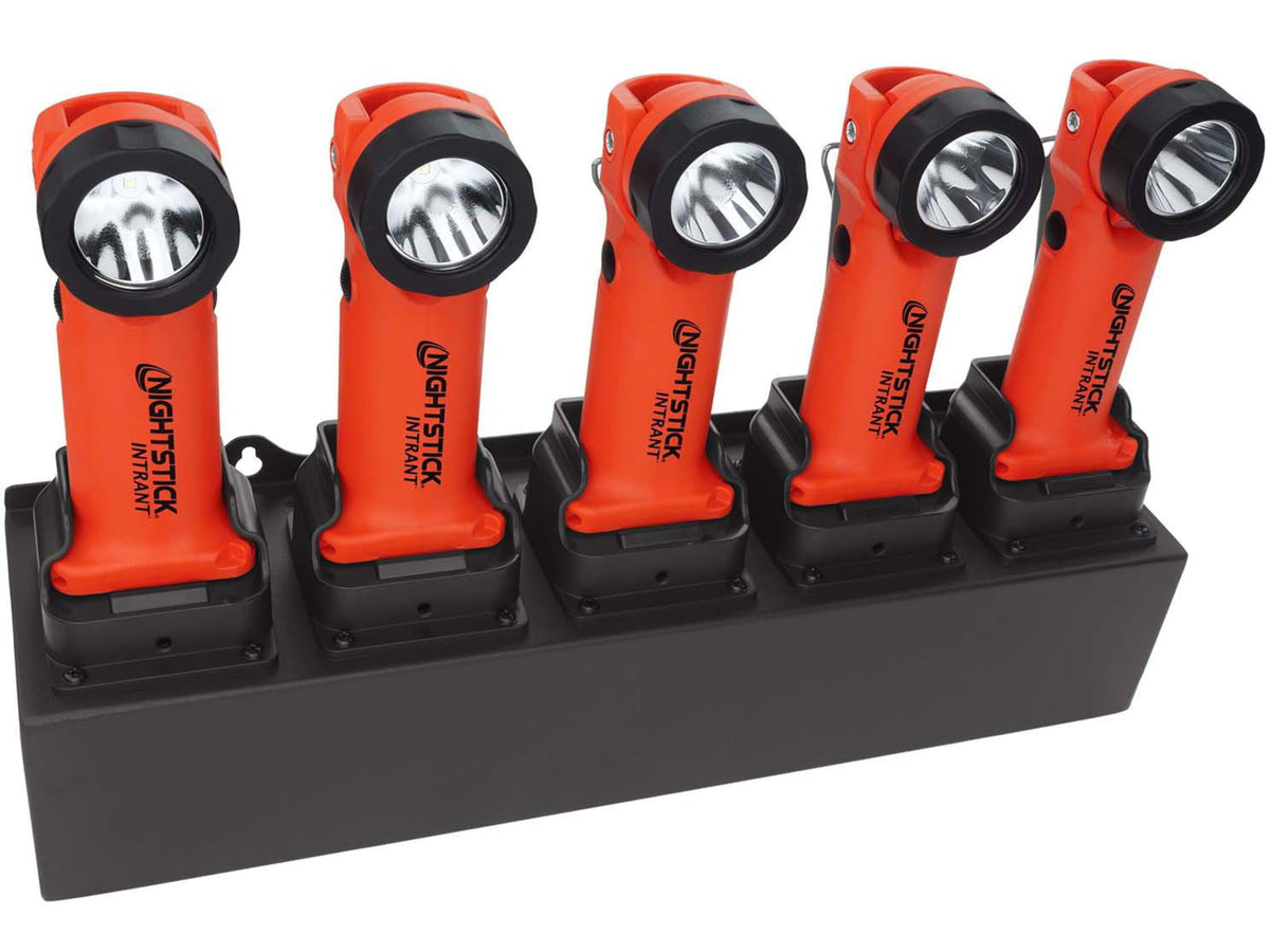 Nightstick Snap-In Mounting Base for INTRANT Right Angle 5 Unit Black 5566-MOUNT5