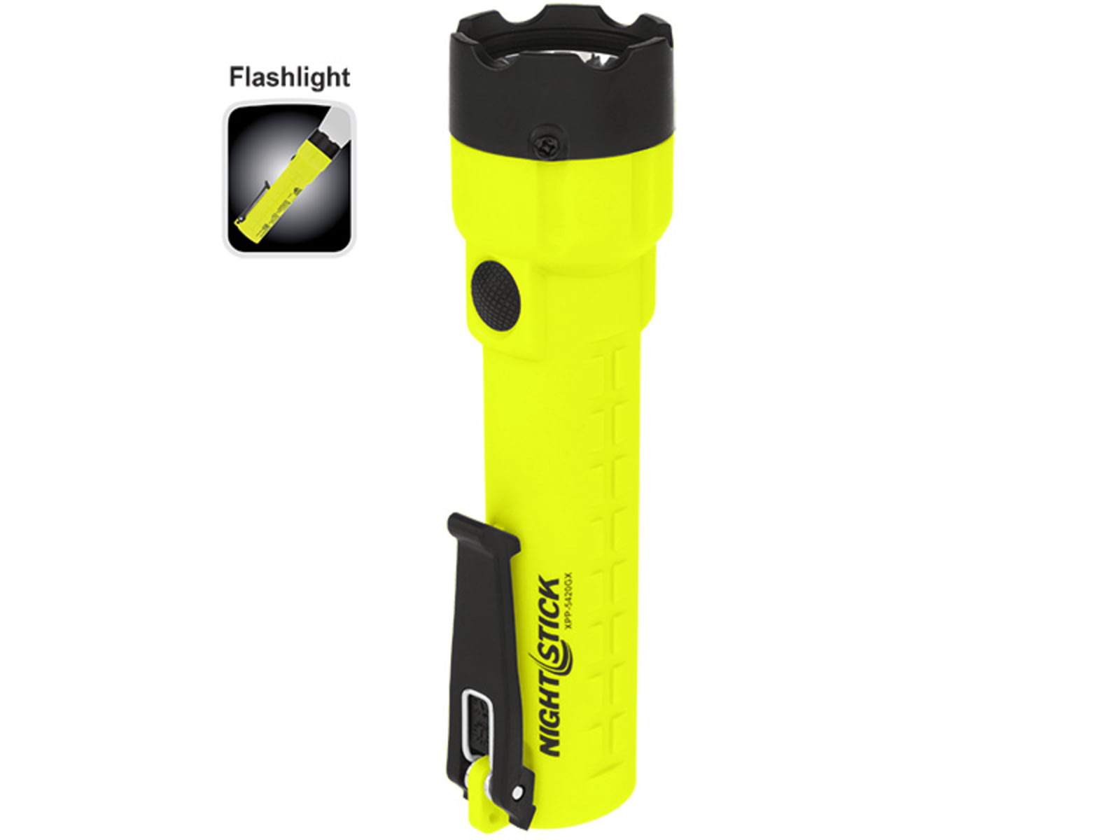 Nightstick X-Series Intrinsically Safe Flashlight Green / Black