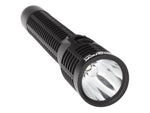 Nightstick Duty Size Dual-Light Rechargeable 650 Lumen Polymer LED Flashlight AC/DC Charger Battery Black NSR-9924XL