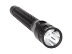 Nightstick Full Size Dual-Light Rechargeable 650 Lumen LED Metal Flashlight AC/DC Charger Battery Black NSR-9744XL