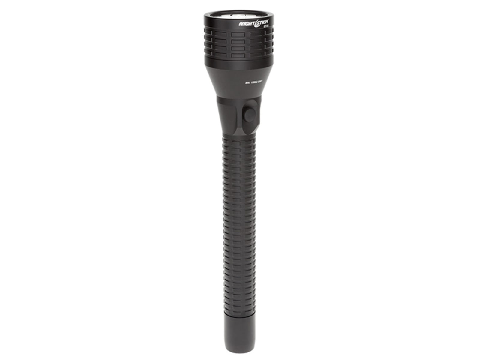 Nightstick Full Size Multi-Function LED Metal FlashlightRechargeable650 Lumens Black NSR-9746XL