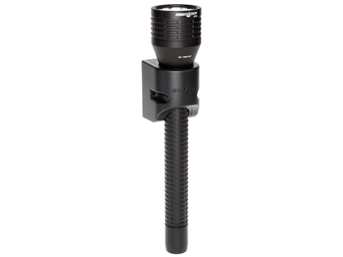Nightstick Full Size Multi-Function LED Metal FlashlightRechargeable650 Lumens Black NSR-9746XL