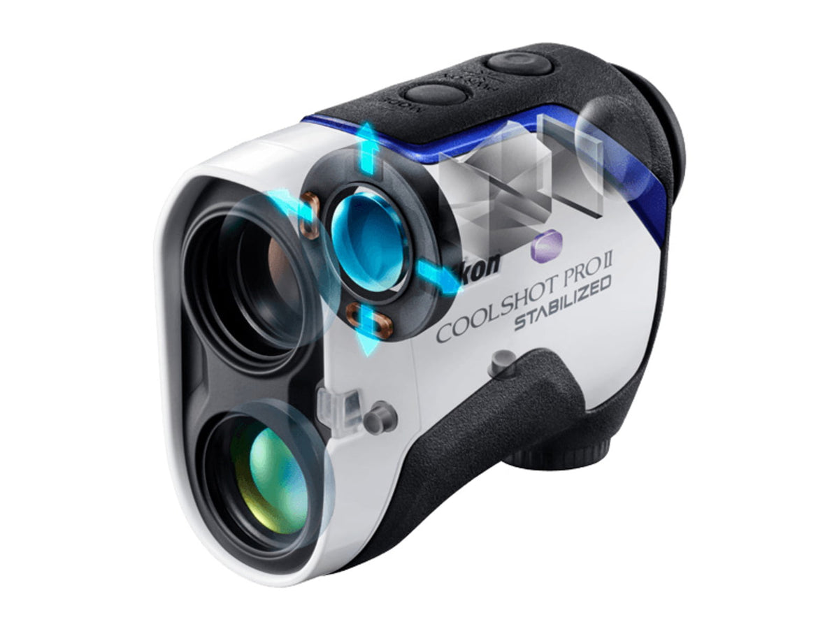 Nikon Coolshot PROII Stabilized Golf Rangefinder White 16758