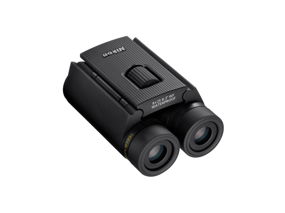 Nikon Trailblazer 8x25mm Porro Prism Binoculars Black Compact