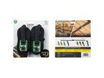 Nite Ize 5 Piece CamJam Tie Down Straps 18ft 2 Pack Shelf Tray 5 Piece TRAY-CJWR18-2R6