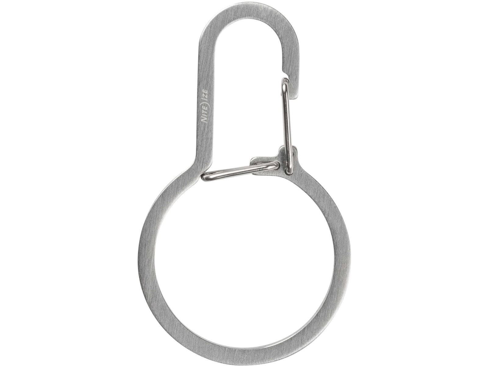 Nite Ize DualPass Dual Chamber Key Ring Stainless Steel