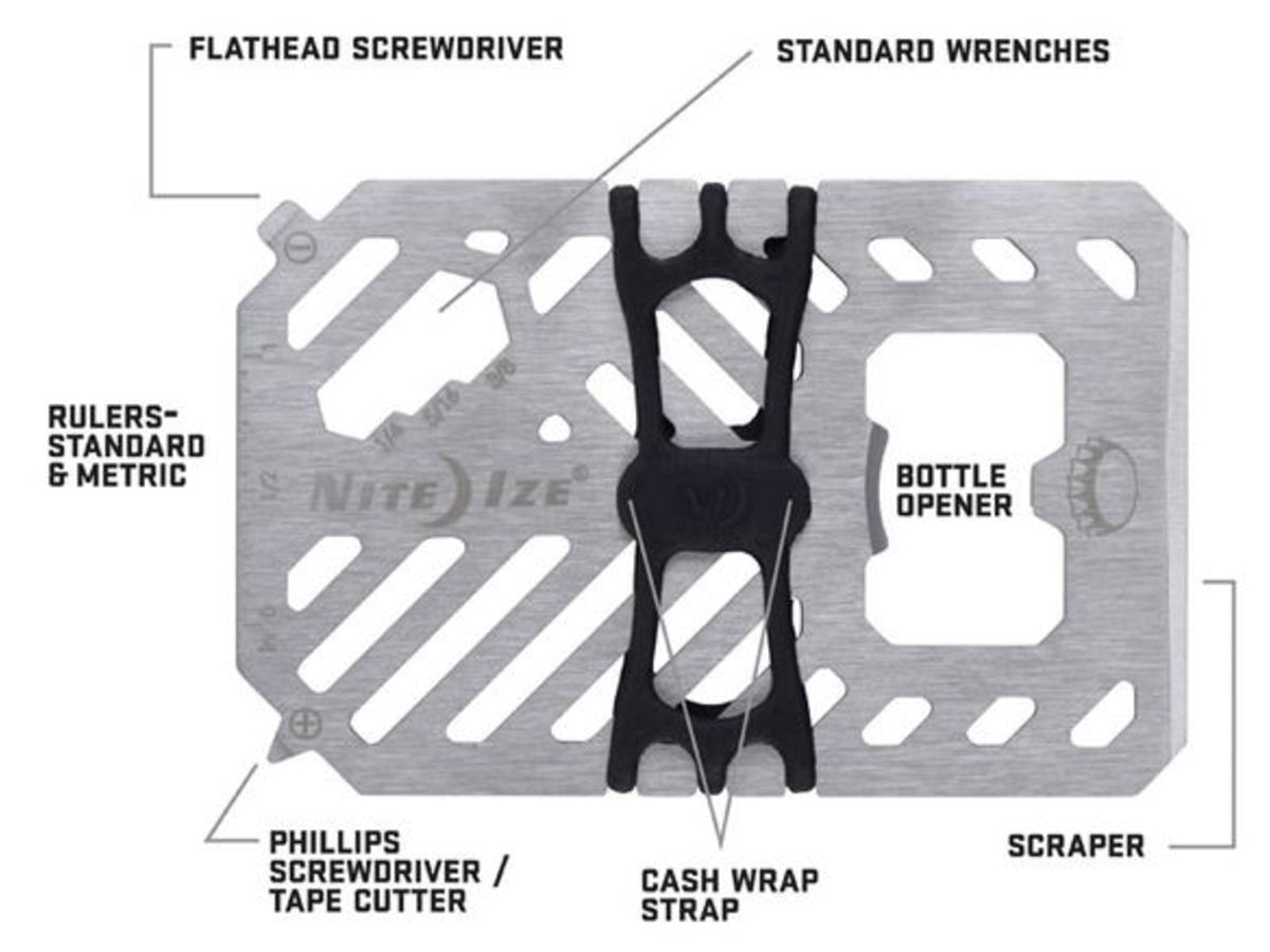 Nite Ize Financial Tool V2 Stainless FMT2-11-R7