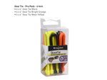 Nite Ize Gear Tie ProPack Rubber Twist Tie6inPack of 12Assorted