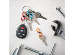 Nite Ize KeyRing Locker S-Biner Aluminum Aluminum KRGA-A1-R3
