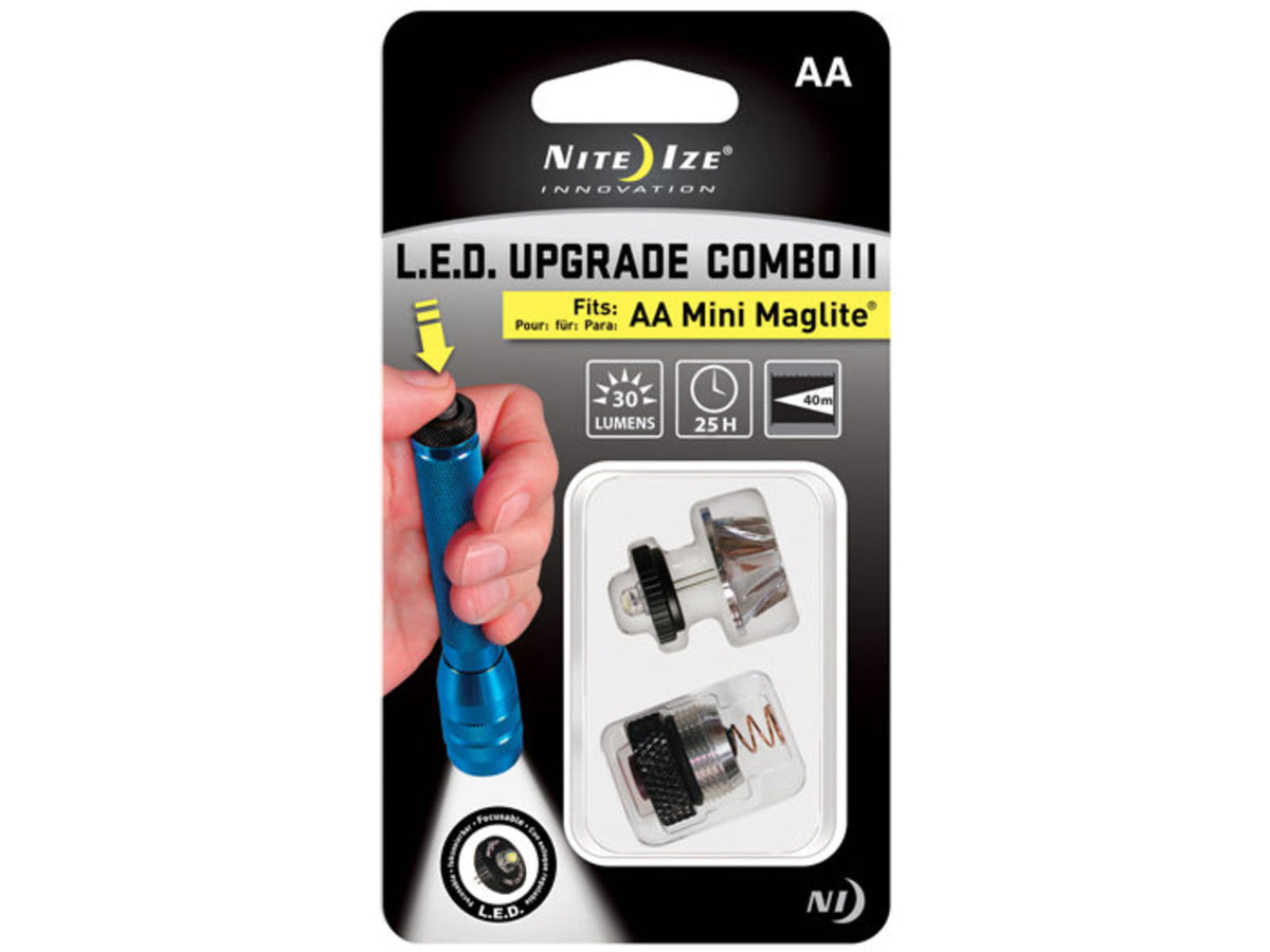 Nite Ize Flashlight L.E.D. Upgrade 2 Kit - Tail Switch Combo LUC2-07