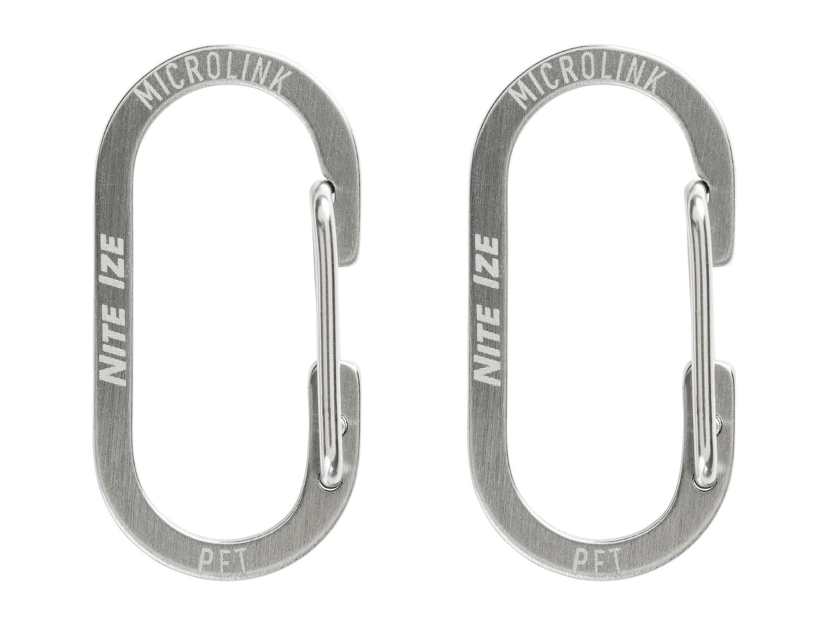 Nite Ize Microlink Pet Tag Carabiner 2 Pack TL-11-2R3