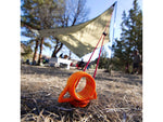 Nite Ize Large Ultimate Ground Anchor 2 Pack Orange OSL-31-2R3
