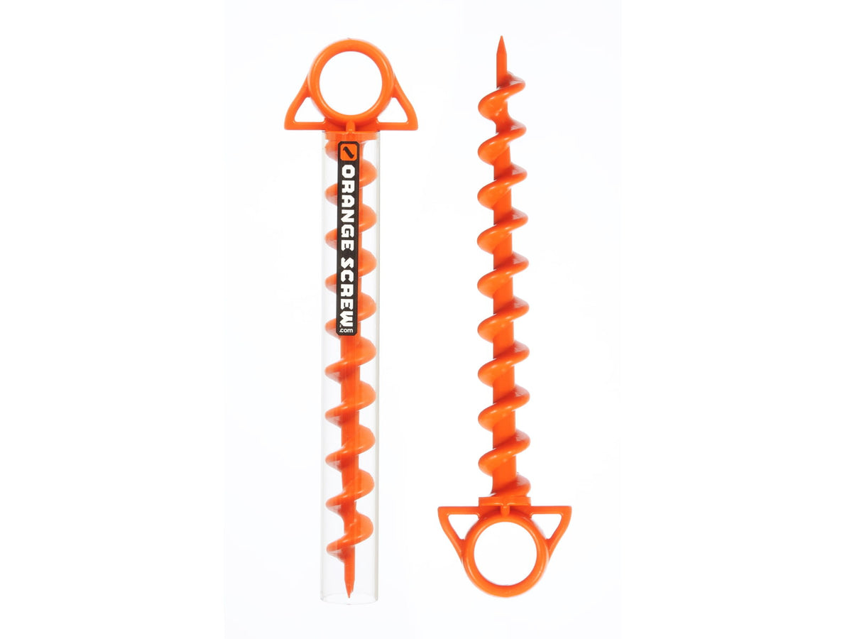 Nite Ize Large Ultimate Ground Anchor 2 Pack Orange OSL-31-2R3
