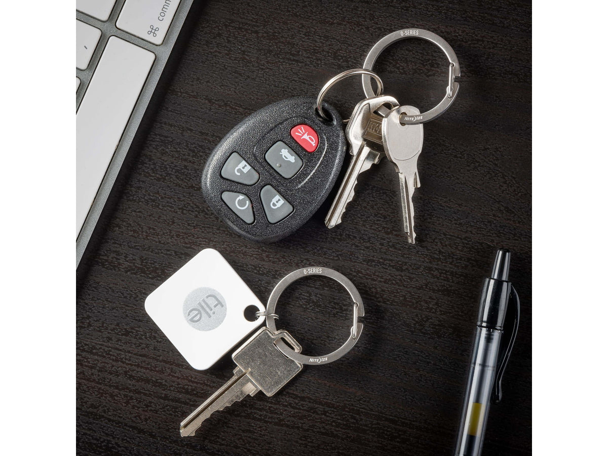 Nite Ize O-Series Gated Key Ring 2 Pack OS-11-2R6