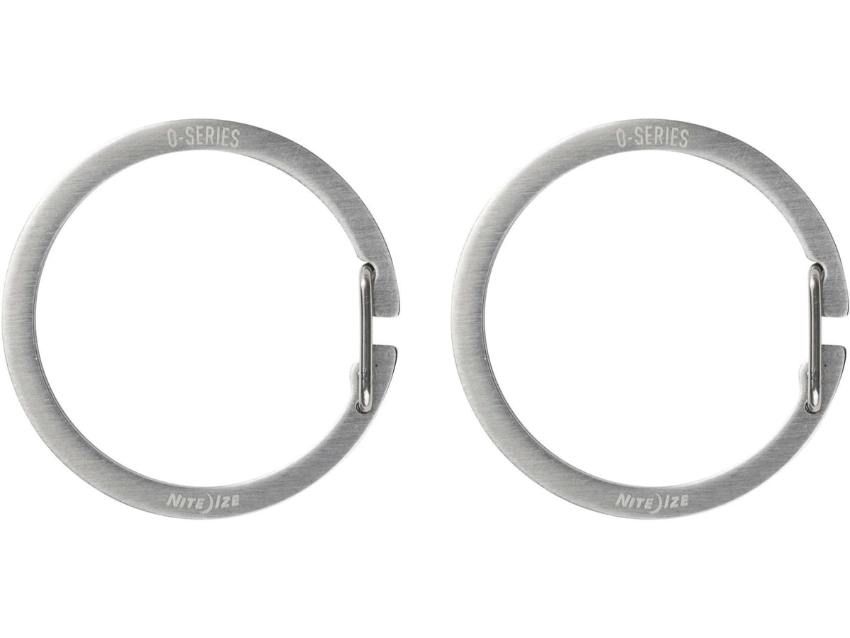 Nite Ize O-Series Gated Key Ring 2 Pack OS-11-2R6