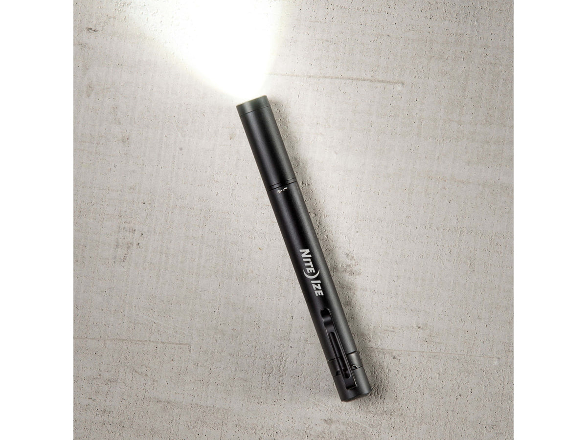Nite Ize Radiant Rechargeable LED Pen Light White 235 Lumens Black RPLRA-01-R7