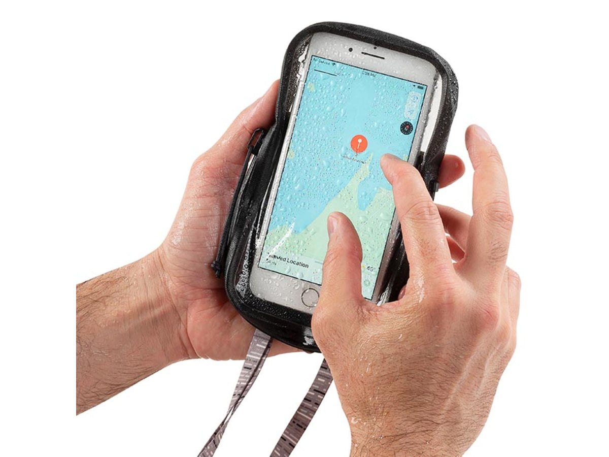 Nite Ize RunOff Waterproof Phone Case Charcoal One Size ROPC-09-R3