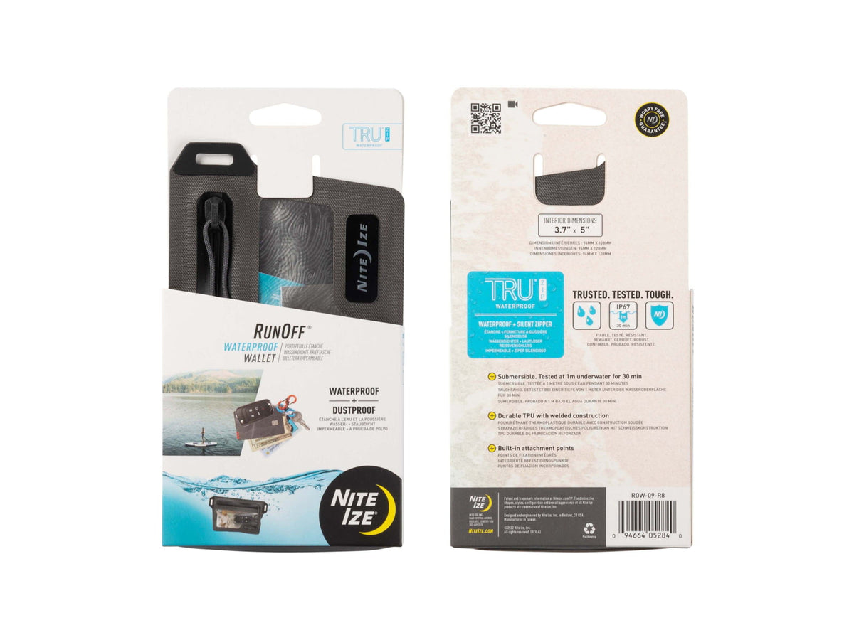 Nite Ize RunOff Waterproof Wallet 3.7 x 5in ROW-09-R8
