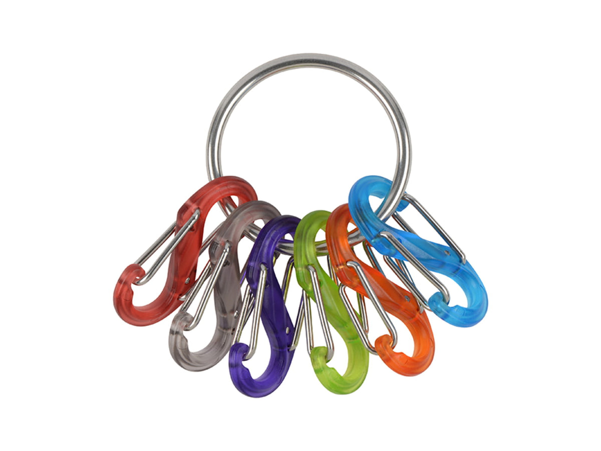 Nite Ize S-Biner KeyRing Stainless KRG2-11-R3