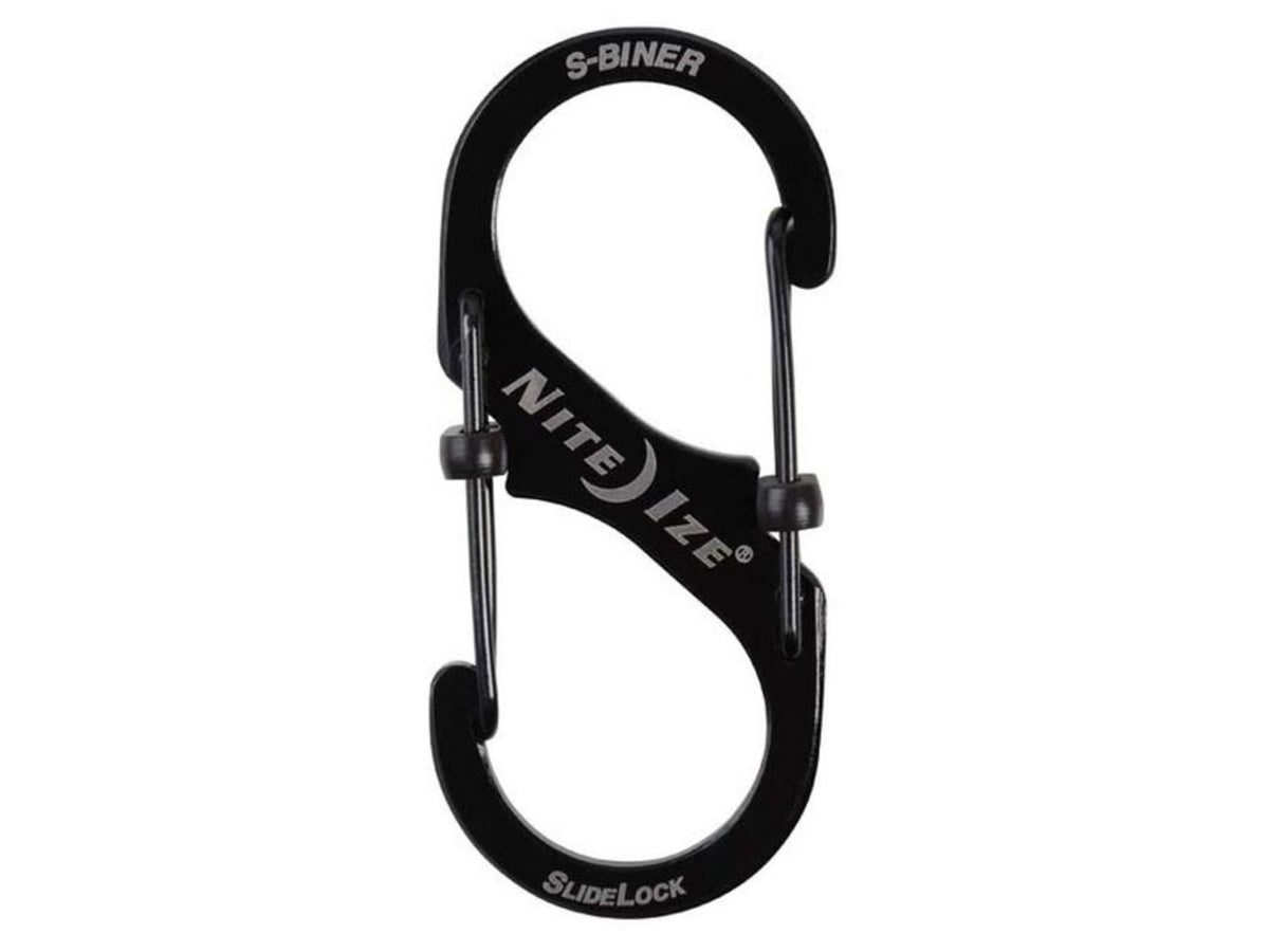 Nite Ize S-Biner SlideLock Steel - #3 Black