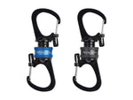 Nite Ize SlideLock 360 Magnetic Locking Carabiner Blue MSBL-03-R7