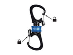 Nite Ize SlideLock 360 Magnetic Locking Carabiner Blue MSBL-03-R7