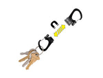 Nite Ize SlideLock 360 Magnetic Locking Carabiner Blue MSBL-03-R7