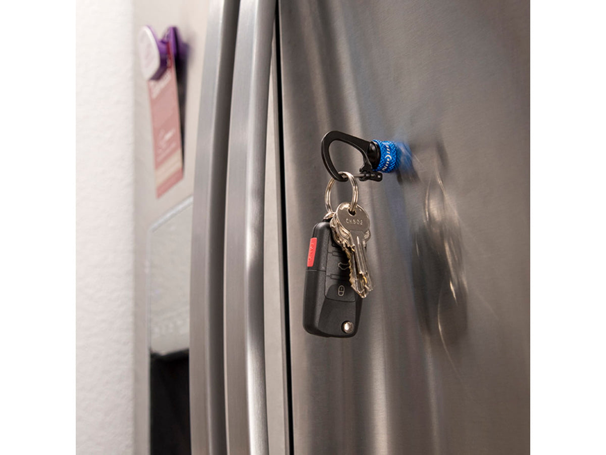 Nite Ize SlideLock 360 Magnetic Locking Carabiner Blue MSBL-03-R7