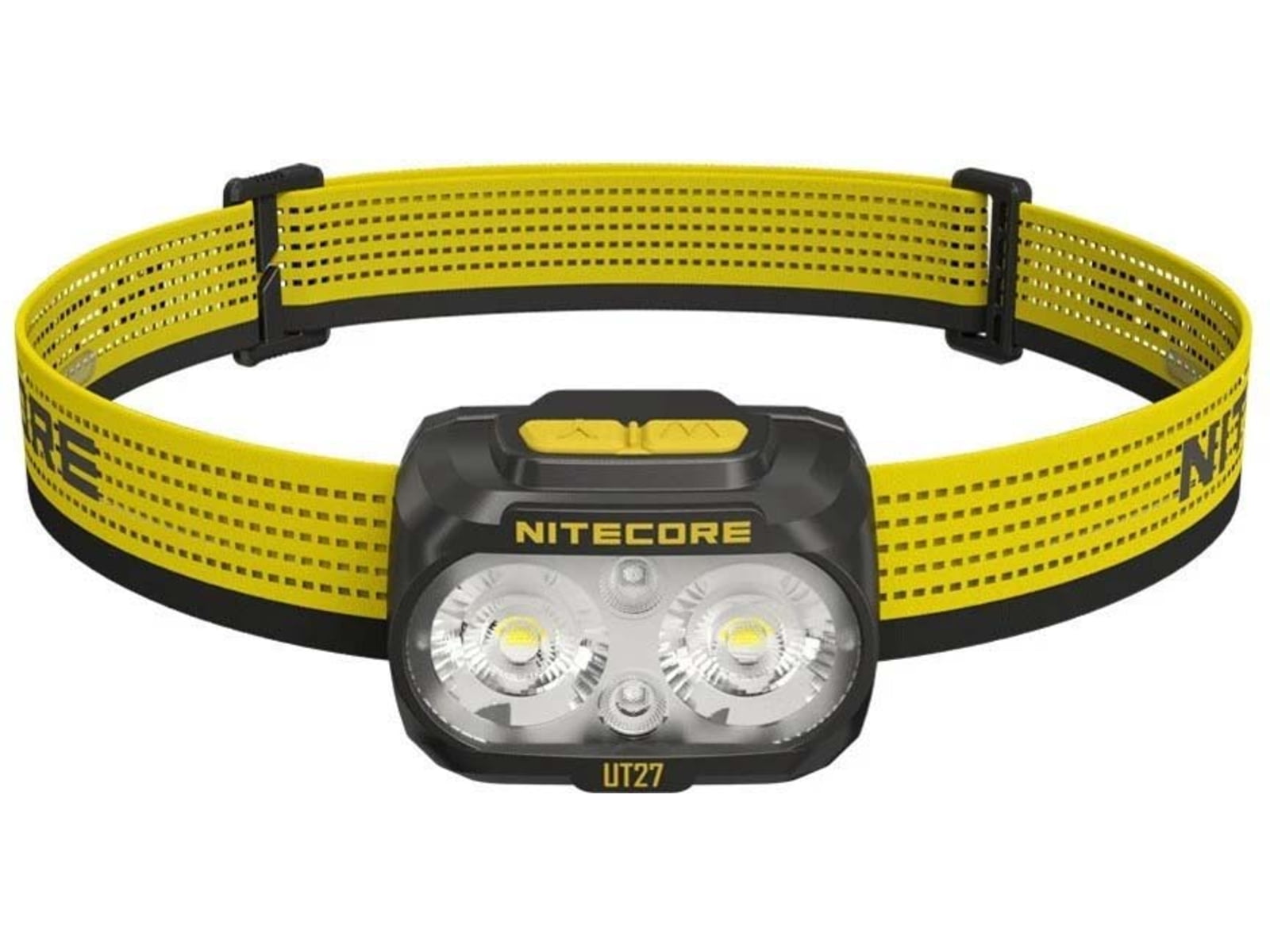 Nitecore UT27 MCT HLB1500 Li-ion Battery Pack/AAA 800 Lumens 3 Color Temperatures Running Headlamp Black 6952506409372