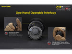 Nitecore CI7 White/Infrared IR CREE XP-G3 S3 LED Flashlight 18650 White 2500 Lumens Black