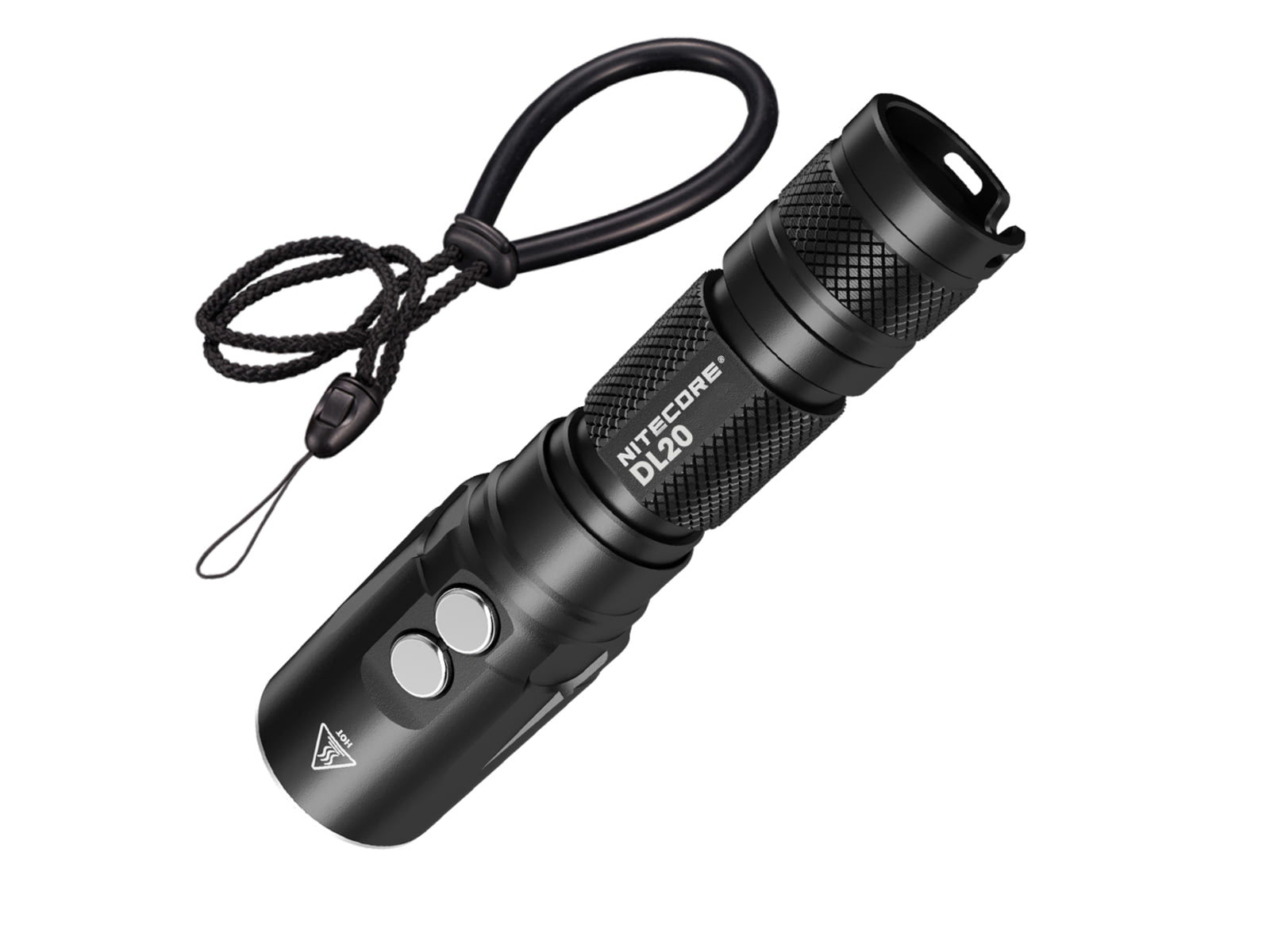 Nitecore DL20 100m Underwater Submersible 1000 Lumen Dive Light with Red Light Black 6952506405275