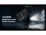Nitecore EDC23 Lithium Ion 2500 Lumens Ultra-Slim LED Flashlight Black