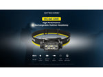 Nitecore HC60 UHE 1600 Lumen USB-C Rechargeable Headlamp Black HC60UHE