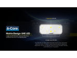 Nitecore HC60 UHE 1600 Lumen USB-C Rechargeable Headlamp Black HC60UHE